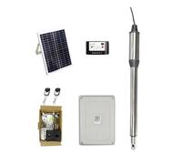 Kit d'ouverture de porte automatique (660lb), à balançoire unique, adapté l'ouverture portes/moteur portail, énergie solaire en option Residentiële oprit(Kit f)
