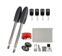 Kit d'ouverture de porte battante électrique automatique, 400KG, bras traction, opérateur, actionneur moteur, télécommande multiple en option(4 remote with light)