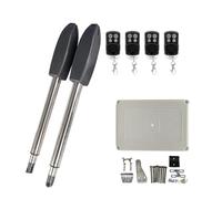 Kit d'ouverture de porte battante électrique automatique, 400KG, bras traction, opérateur, actionneur moteur, télécommande multiple en option(4 remote)