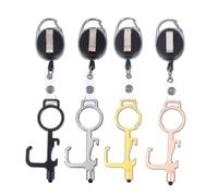 Kit D'ouverture De Porte Sans Contact - Porte-Clés Et Décapsuleur Multifonctions, Alliage Durable, Format Portable, Cadeau Idéal