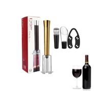 Kit d'ouvre-bouteille manuel pour vin rouge | Multifonction pour la maison, les fêtes en plein air, les pique-niques