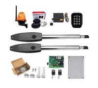 Kit d'ouvre-porte automatique opérateur de porte Double robuste for portes battantes doubles jusqu'à 16 pieds ou 880 lb moteur à courant alternatif(KIT H)