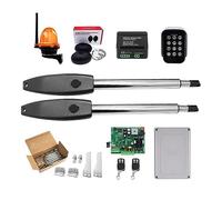 Kit d'ouvre-porte automatique opérateur de porte Double robuste for portes battantes doubles jusqu'à 16 pieds ou 880 lb moteur à courant alternatif(KIT J)