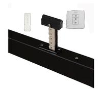 Kit d'ouvre-porte électrique, 500mm Chain Window Opener Aluminum Motor Skylight Actuator DIY Smart Home Basement Awning Engine Optional Remote Control(Kit2)