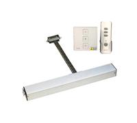 Kit d'ouvre-porte électrique, Ouvre-actionneur de fenêtre automatique, avec Tuya Swich y, télécommande 400N, chaîne unique, domotique for serre électrique(400mm travel)