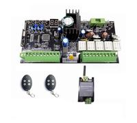 Kit d'ouvre-porte électrique, Ouvre-porte battante 12V 24V DC, unité de commande moteur, contrôleur PCB, carte électronique for simple ou Double(Kit 4)