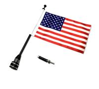 Kit Drapeau Américain Compatible Avec Harley-Davidson Craftride Fh1 Noir