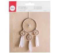 Kit DreamCatcher Attrape-rêves -17x33cm - beige/brun - Rayher Beige G