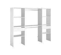 Kit dressing ARTIC Décor 2 colonnes 2 penderies 2 tiroirs L 220 P 40 H 180 cm