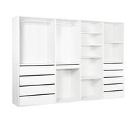 Kit dressing "" Opéra "" modulable - 4 éléments - Blanc