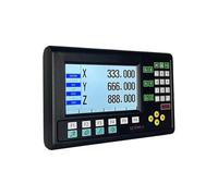 Kit DRO, GCS909-3 Lecture numérique LCD 3 axes 3 pièces 50-1000 mm 5um/1um Encodeur à échelle linéaire Tour Fraisage DRO(0.005mm complete kit)