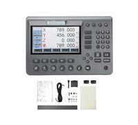 Kit DRO LCD multilingue à 4 axes SDS200, affichage numérique de fraisage et règle de grille d'encodeur d'échelle de verre linéaire(0.005mm complete kit)