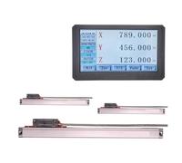 Kit DRO, lecture numérique tactile LCD 3 axes SDS200S, encodeur linéaire DRO KA-300, échelle en verre TTL for tour de fraisage