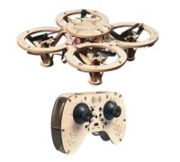 Kit Drone pour Enfant Modèle Volant Éducatif À Assembler Et À Télécommander