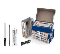 Kit Dryrod 18m Traitement Anti-Humidité Remontées Capillaires - Tiges Hydrofuges Murales 12mm - Barrière Étanche Certifiée BBA