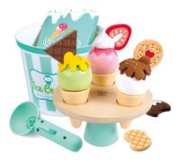HaPe Kit de glaces avec support – Fabriquez votre propre glace, jeu en bois pour enfants