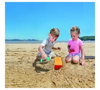 HaPe International – Kit Maître Maçon, jouet bac à sable 18 mois+ (1 brique, truelle, taloche)