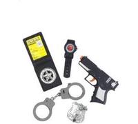 Smiffy's Panoplie de policier avec arme, menottes, insigne et montre – Halloween