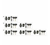 KAPPA KSL105 Set Unification Clés Serrures Security Serrure Pour 5 Valises