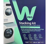 Kit d'union universel Wpro pour tour de machine à laver et sèche-linge 60 x 60 cm