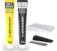 Kit Dunlop d'effacement des rayures sur les voitures - réparation et finition - pour les voitures à peinture métallique et brillante
