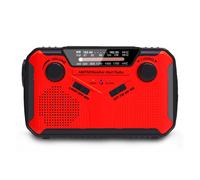 Kit d'urgence compact, radio météo solaire avec AM/FM, batterie 2500 mAh à charge rapide pour une connectivité sans faille