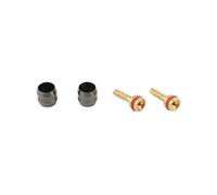 Kit durite de remplacement elvedes pour frein hydraulique tektro - trp noir diam