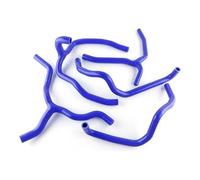 Kit Durites Radiateur pour Moto Kit De Tuyau De Refroidissement De Radiateur en Silicone pour Moto GL1800 Gold Wing GL 1800 2001-2010 2002 2003 2004 2005 2006(Yellow)