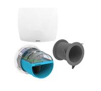 Kit e-Twist&Go - Hygrogenius - Salle de bains avec WC - Ø 80 mm - Ultra silencieux - Design épuré