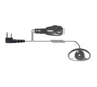 Kit Earloop avec connexion Kenwood 2 pins Kit mains-libres pour talkies-walkies