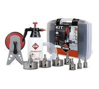 Rubi Kit de trépans diamant Easy Gres Plus 50937 - valise en plastique blanche