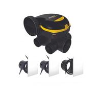 Kit Vmc Simple Flux Easyhome Auto + Grilles De Ventilation Colorline