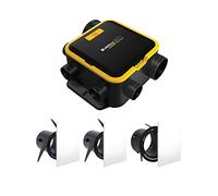 Aldes Kit VMC simple flux Easyhome Auto Compact avec grilles Colorline