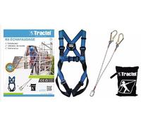 Kit échafaudage harnais + longe double - 70152