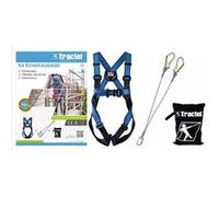 Tractel Kit antichute échafaudage 70152 Harnais et longe double Noir G