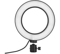 Kit Éclairage Annulaire,6 Pouces 10 Niveaux Dimmable Photographie Kit Vidéo Led,Éclairage De Remplissage Usb À 3 Températures De Température Pour Podcast,Vidéo En Direct,Chat Vidéo,Selfie,Mariage