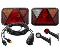 Kit éclairage : feux arrière LED FRISTOM + feux de gabarit latéraux LED HORPOL +