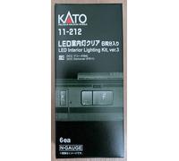 Kit éclairage intérieur LED KATO N échelle 11-212, modèle ferroviaire LED bla...