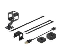 Topeak Support d'éclairage pour casque Cubicubi Adulte Unisexe Noir Taille Unique