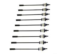 Kit Éclairage Train pour 3v pour Paysages Miniatures et Villes | Compatibilité HO/OO, tension pour 3v DC, résistances 12V incluses, fil pré-câblé, prêt à installer