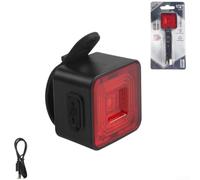 Kit Éclairage Vélo USB Rechargeable Étanche IPX6 | Capteur de frein auto, luminosité accrue, accidents, nuit sécurisée, réaction instantanée(B)
