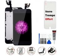 KIT ECRAN LCD COMPLET+VITRE TACTILE BLOC IPHONE 6 NOIR