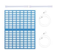 Kit Écumoire de Piscine - Écran de Skimmer de Piscine - Clôture Flottante Anti-Débris 42x33 cm Facile à Assembler pour Bassin Extérieur Étang Piscine Enterrée Famille