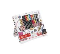 Kit edding aux couleurs de saison - Etui de 13 stylos - 4 sortes de feutres aux couleurs de l'hiver et de l'automne pour des créations sur différents matériaux