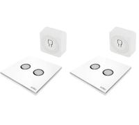 Kit edisio éclairage avec interrupteur 2 boutons (Lot de 2)