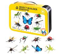 Kit éducatif 3D d'insectes et Animaux à 3 Niveaux de difficulté pour garçons et Filles