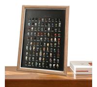 Kit éducatif de Collection de Roches - Ensemble d'exploration Scientifique, boîte de présentation d'échantillons minéraux naturels de 100 pièces avec Pierres Assorties, échantillons de Cristaux polis