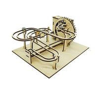 Kit Éducatif D'expérimentation Scientifique, Puzzle 3d En Bois, Marbre, Assemblage D'engrenages Mécaniques, Modèle D'ingénierie, Jouets De Décoration Pour La Maison