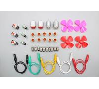 Kit électrique pédagogique avancé - Kit de construction électrique pour enfants, kit électronique, boîte d'expérimentation électrique, kit de construction électrique, démarrage électrique Easy