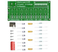 Kit électronique - Apprentissage de la loi d'Ohm - Montage et soudage - Do It Yourself - Pack de 2 kits
